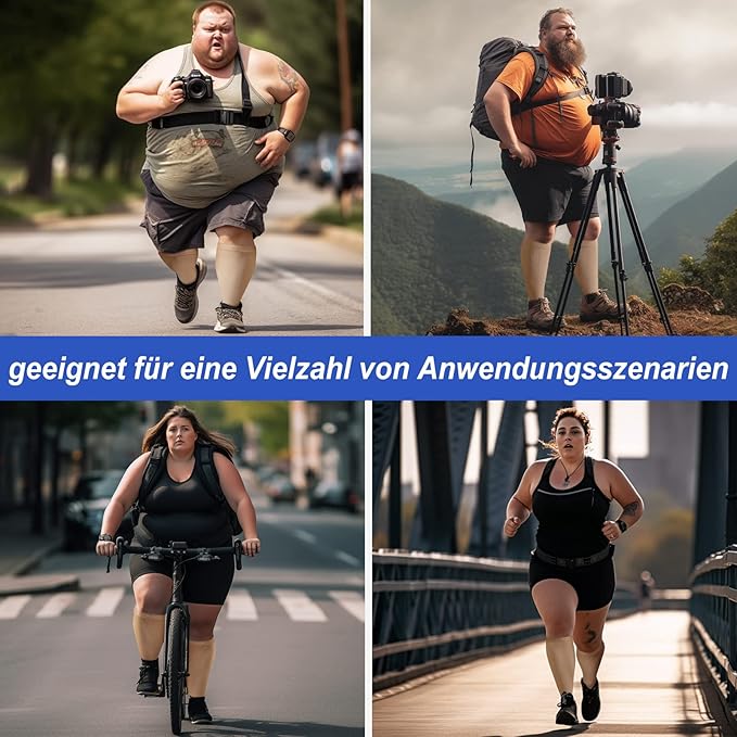 Kompressionsstrümpfe Plus Size