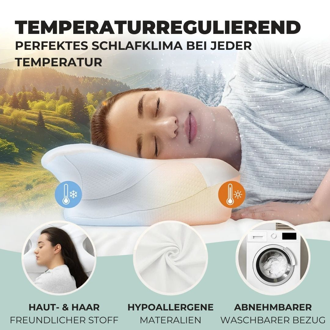 OrthoDream® Orthopädisches Kissen mit Memory-Foam