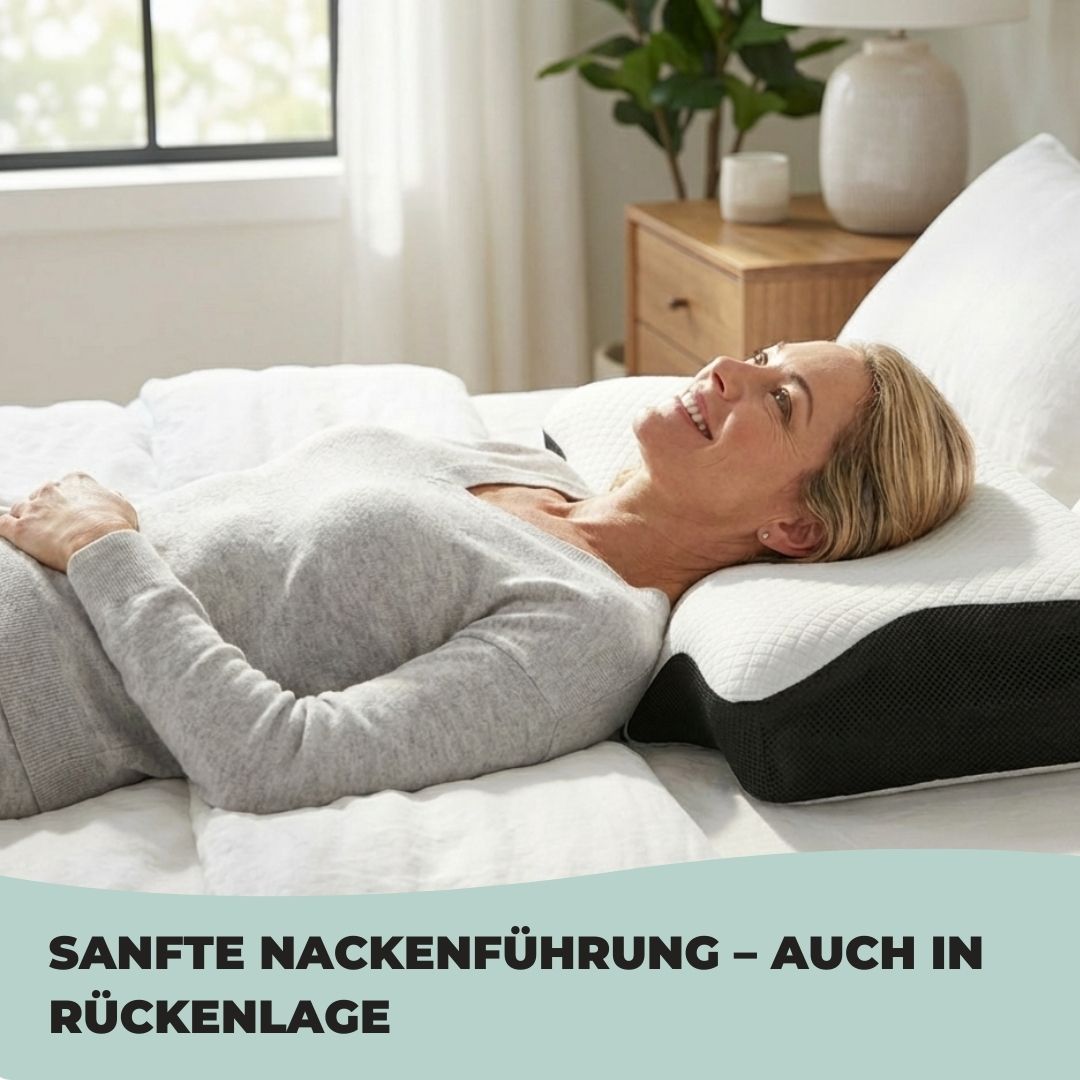 OrthoDream® Orthopädisches Kissen mit Memory-Foam