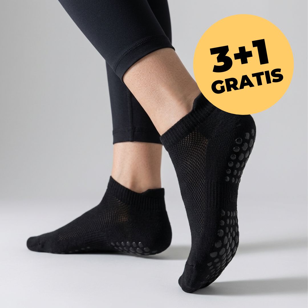Pilates Socken aus Baumwolle I knöchellang