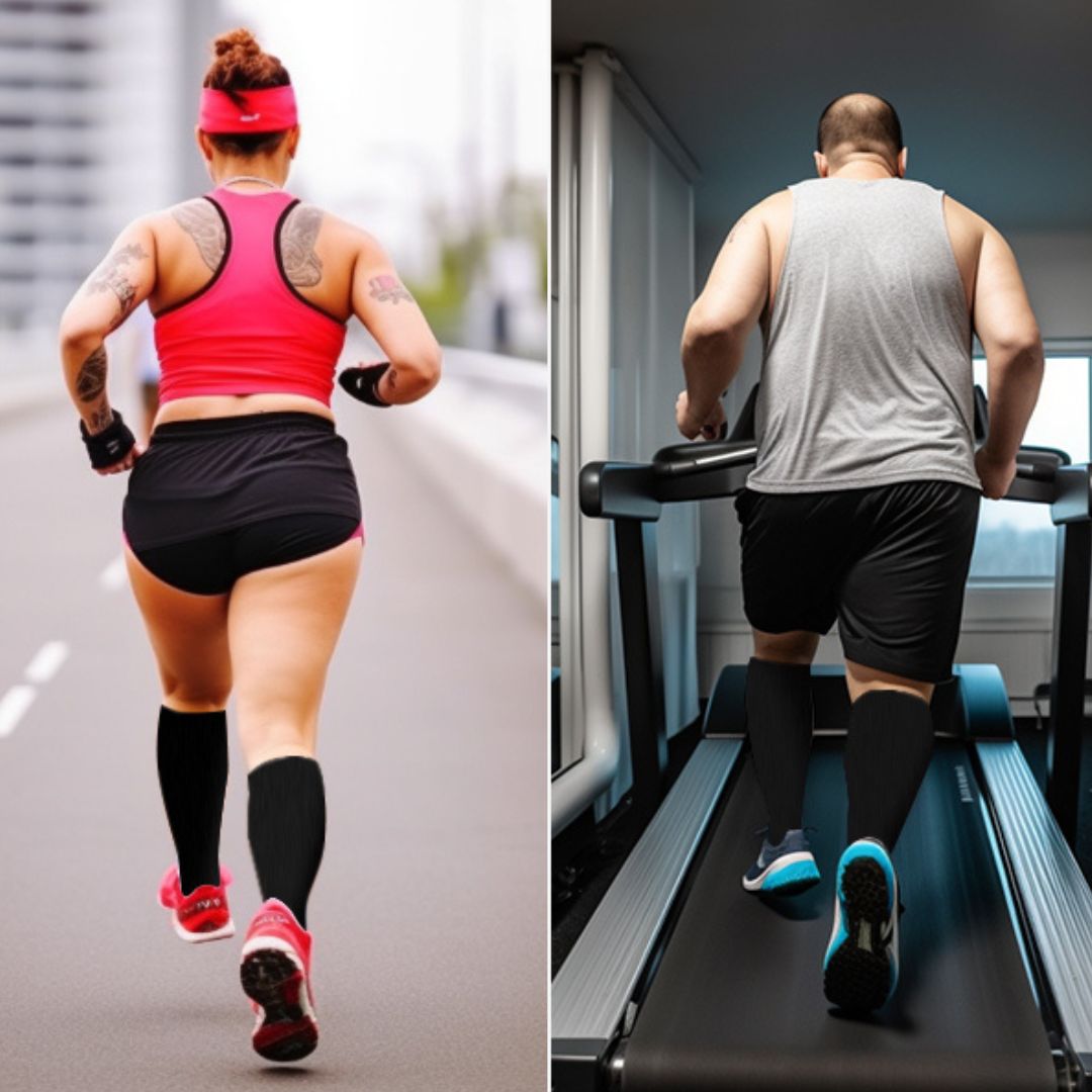 Kompressionsstrümpfe Plus Size