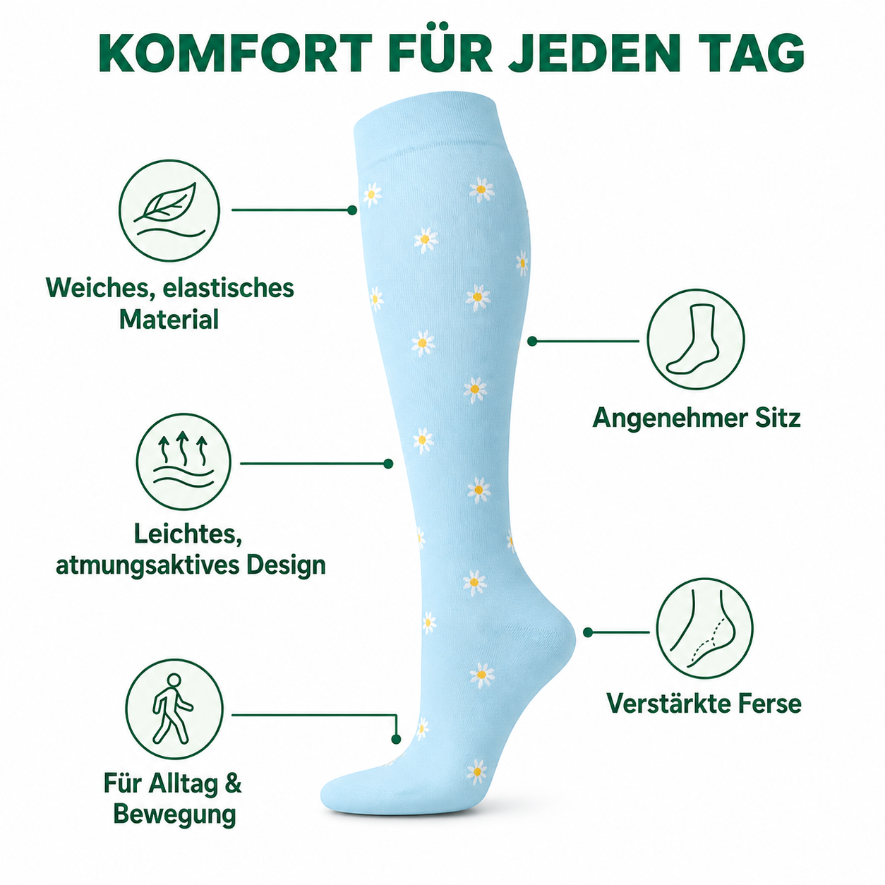 Kompressionsstrümpfe Spring Limited Edition