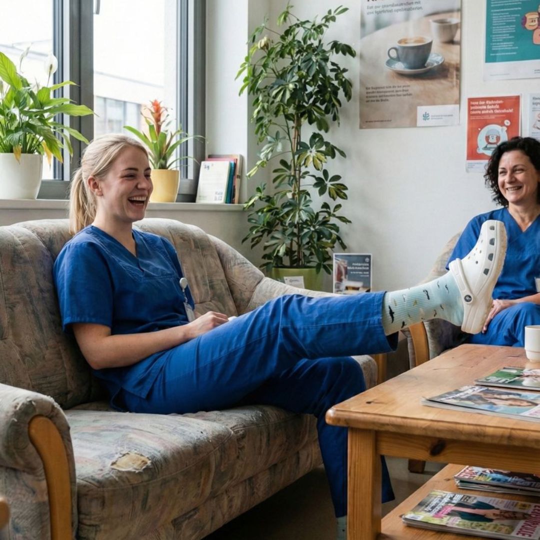 Kompressionsstrümpfe für Pflegekräfte